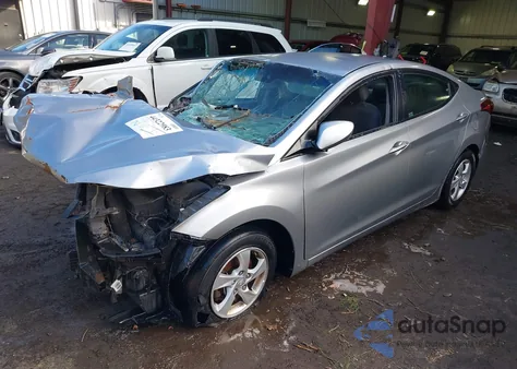 2015 Hyundai Elantra Se from USA, damaged, VIN 5NPDH4AE0FH560978